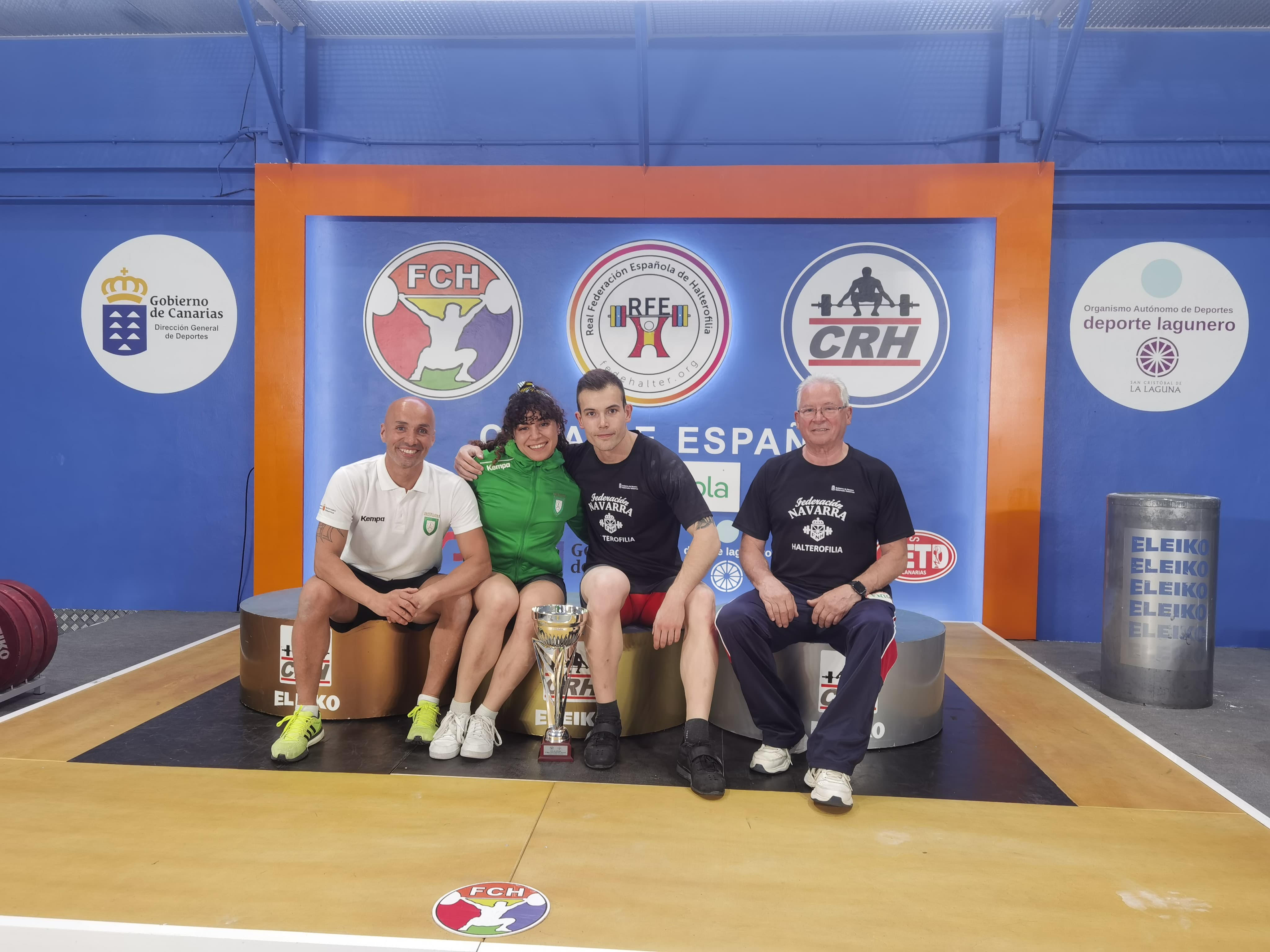 Bronce y 7&ordm; puesto en la Copa de Espa&ntilde;a Absoluta de Halterofilia